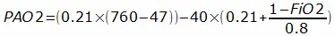 Alveolar Air Equation 2