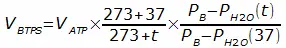 BTPS Formula