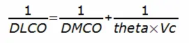 Formula 1 DLCO conductances