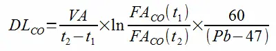 Newth_DLCOexh_Equation_1